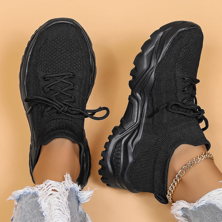 Wendi - Scarpe comode e casual in tessuto volante per donne 3