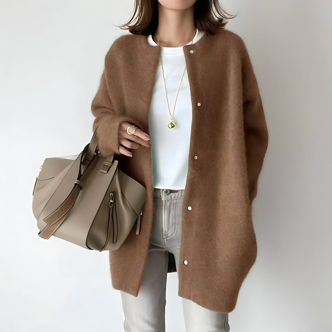 Whitney | cardigan elegante con bottoni 0