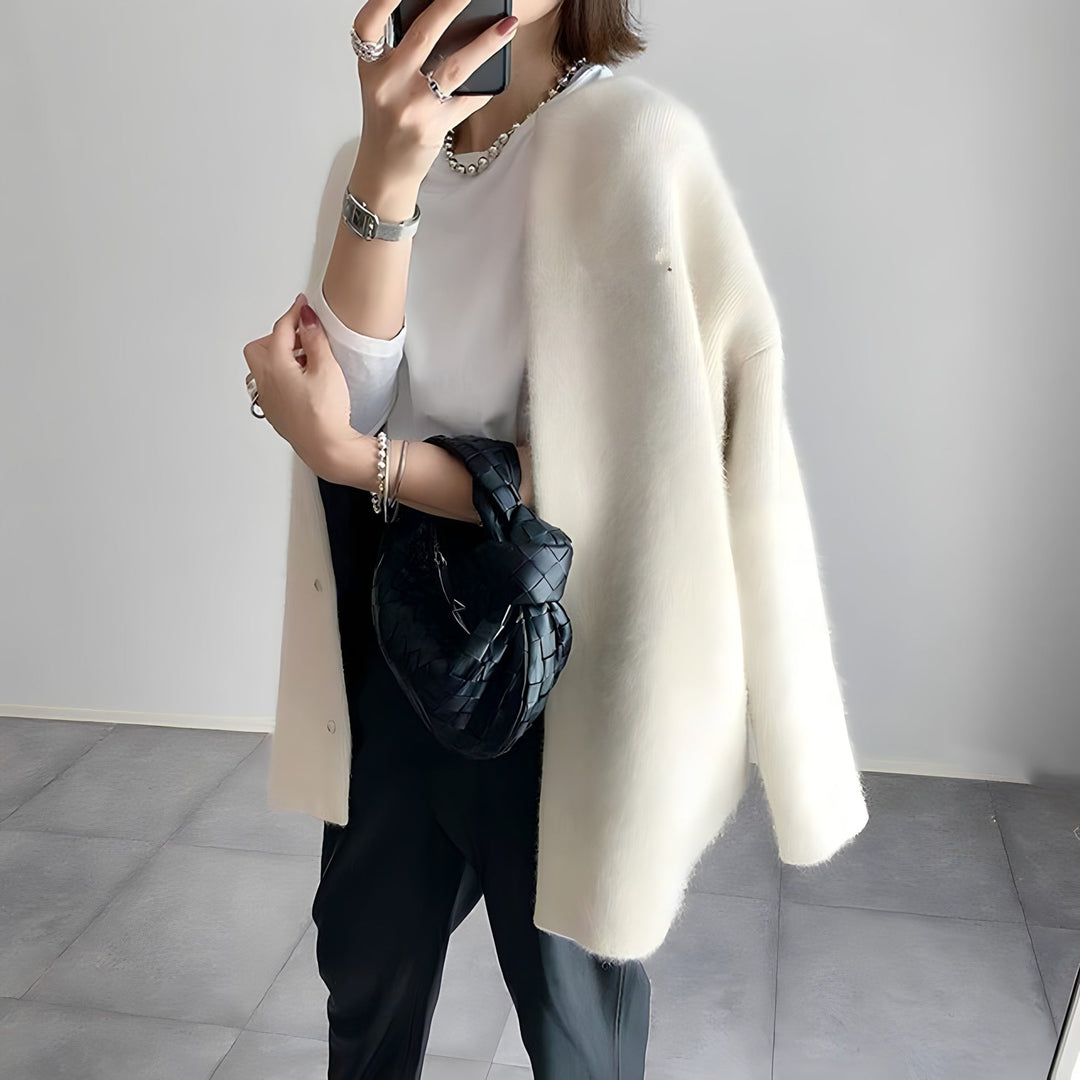 Whitney | cardigan elegante con bottoni 2