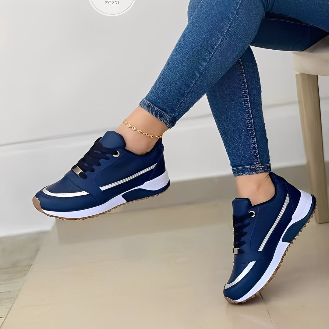 Xanthia - Eleganti sneaker piatte per donne 1
