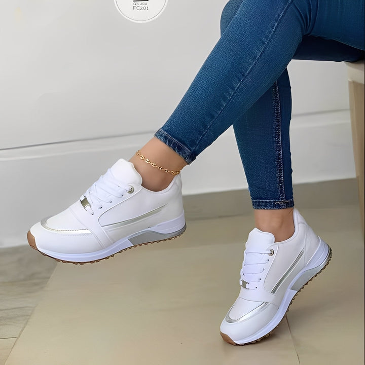 Xanthia - Eleganti sneaker piatte per donne 3