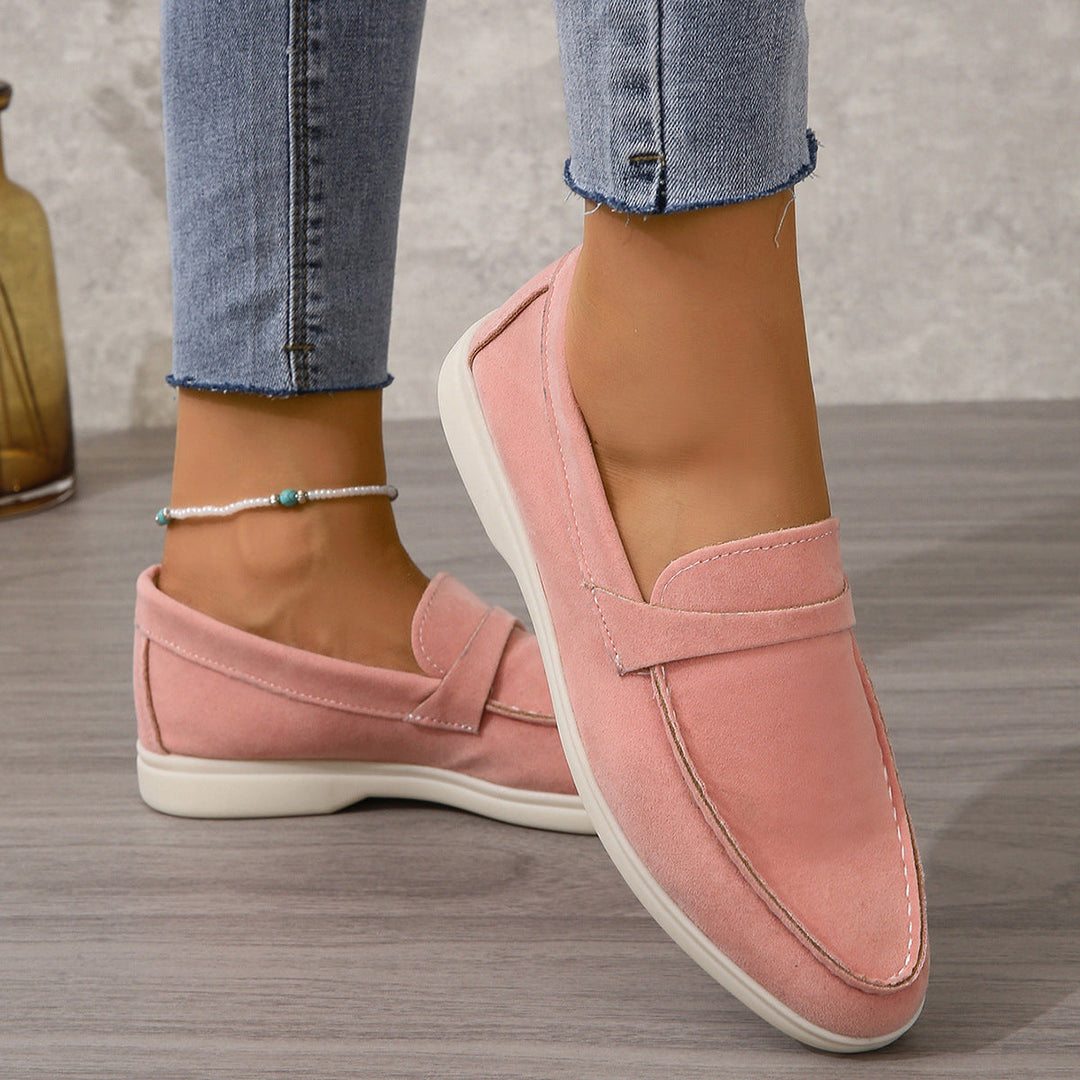 Yasmine - Classiche Scarpe in Camoscio per Donne 0