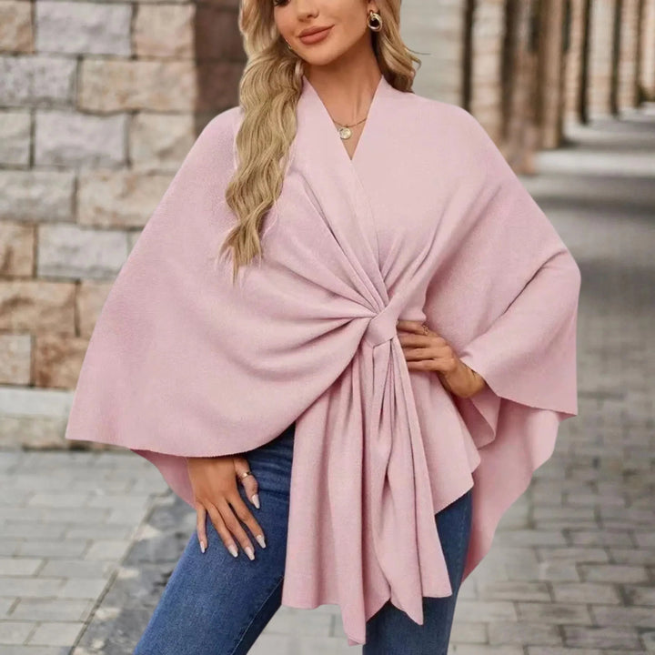 Yvette | Poncho Elegante Drappeggiata 0