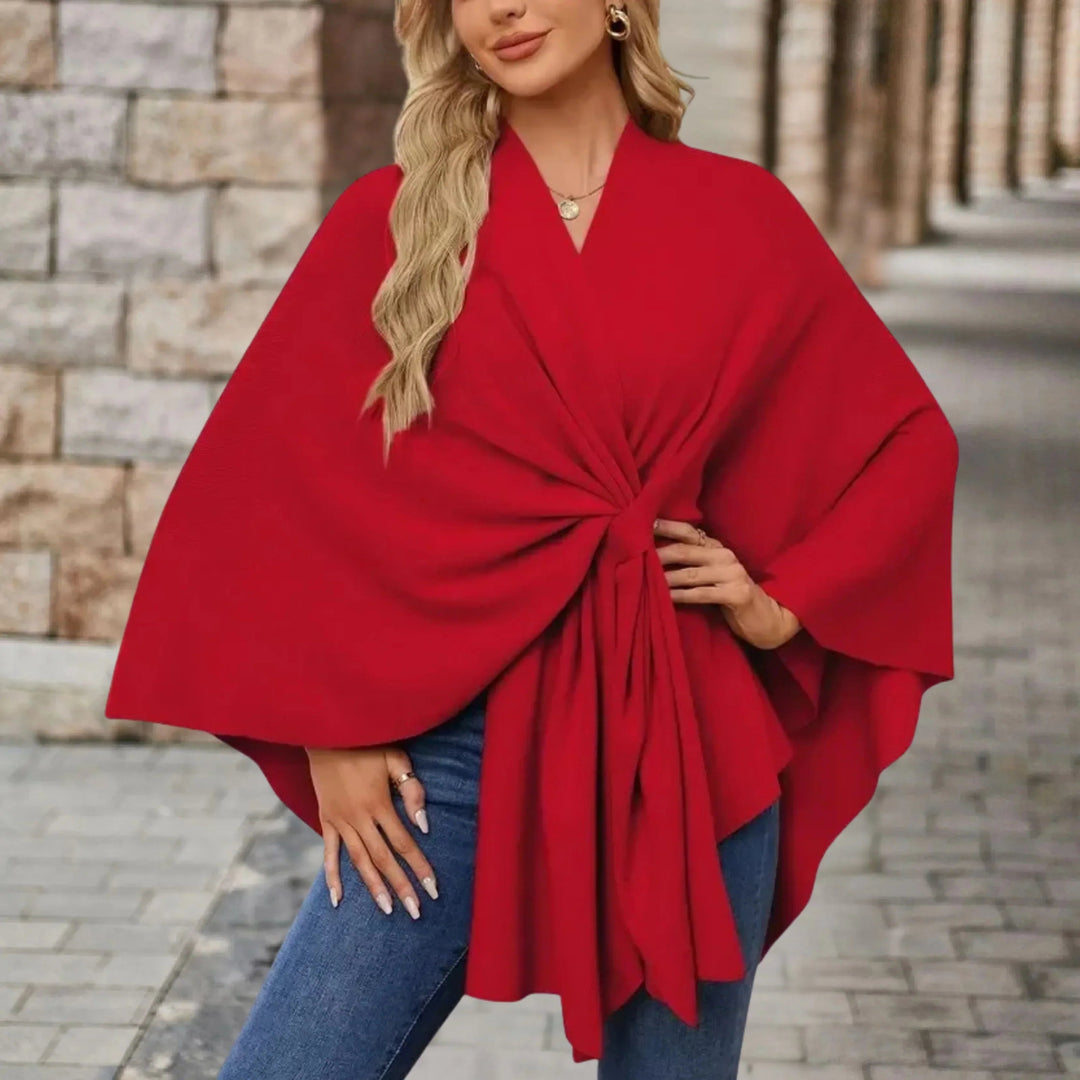 Yvette | Poncho Elegante Drappeggiata 10