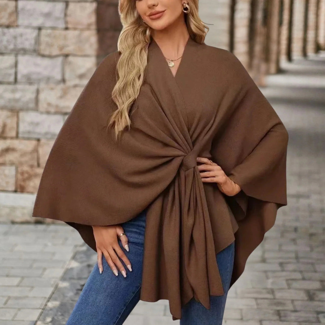 Yvette | Poncho Elegante Drappeggiata 2