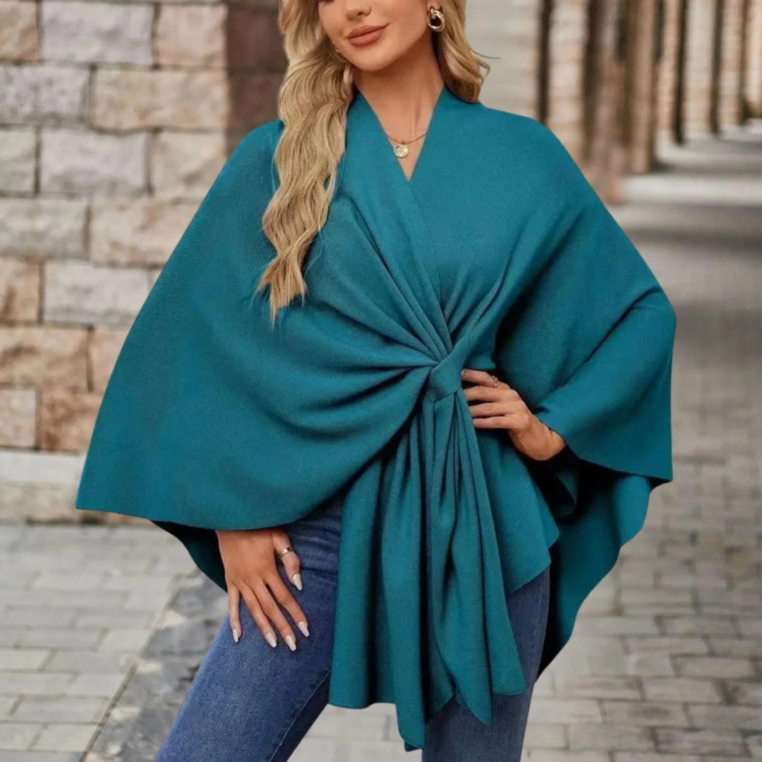 Yvette | Poncho Elegante Drappeggiata 4