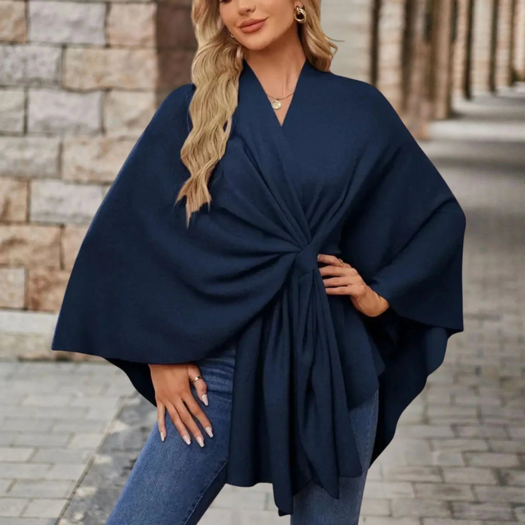 Yvette | Poncho Elegante Drappeggiata 6