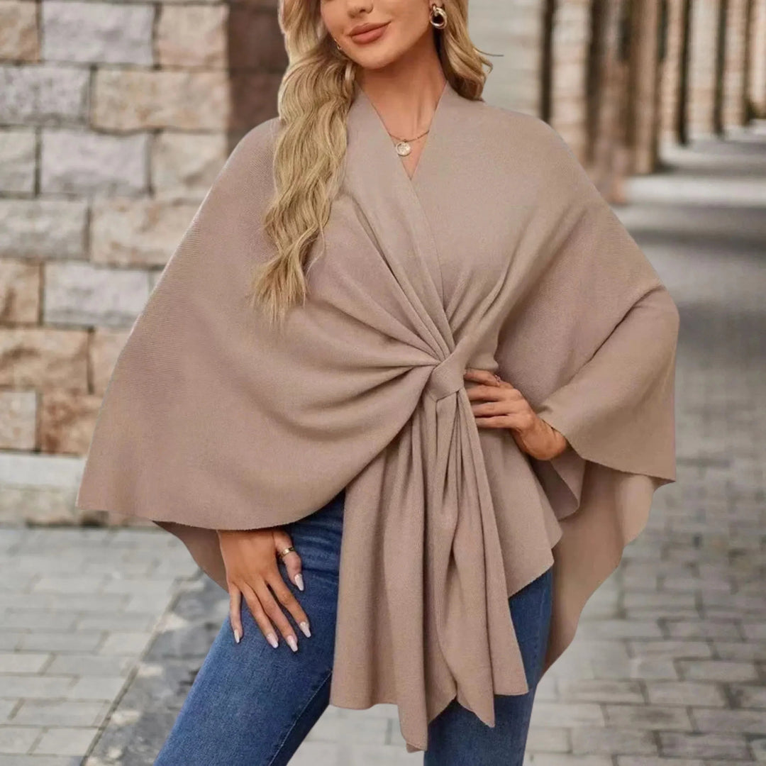 Yvette | Poncho Elegante Drappeggiata 7