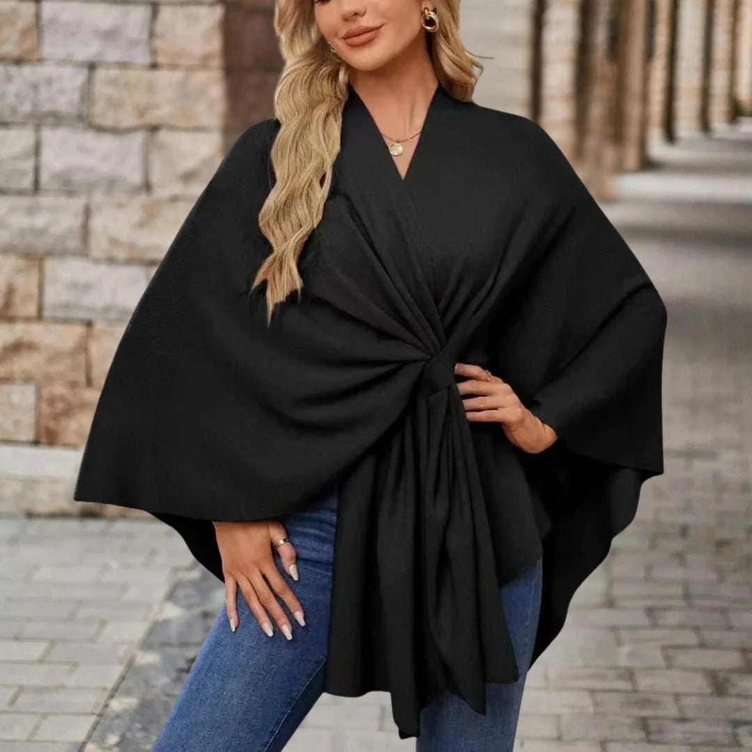 Yvette | Poncho Elegante Drappeggiata 9
