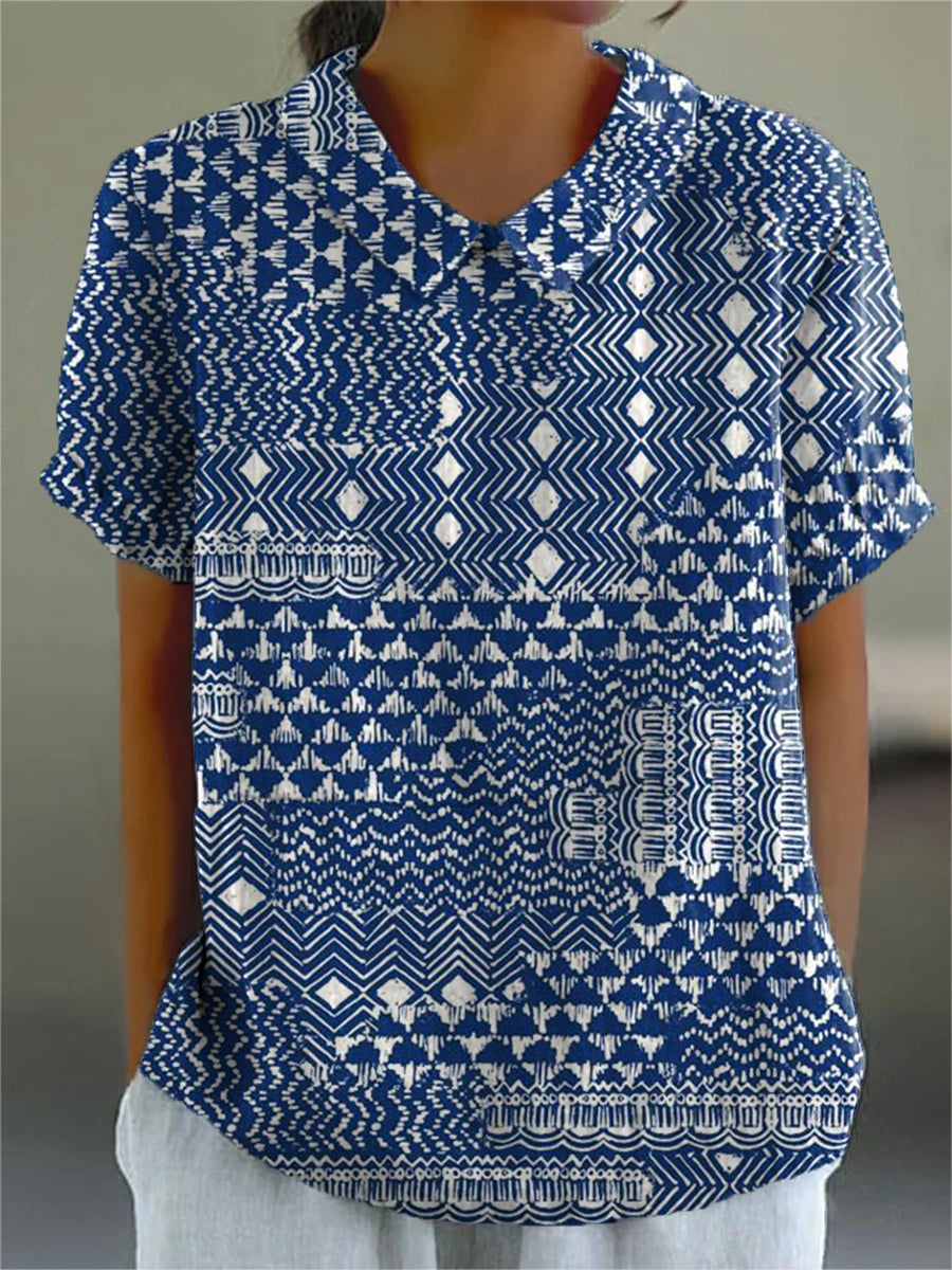 Zara | Camicia con stampa tribale 0