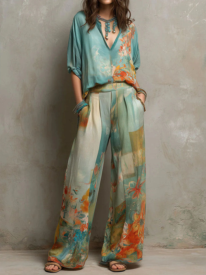 Calypso - Blusa Elegante Floreale product image