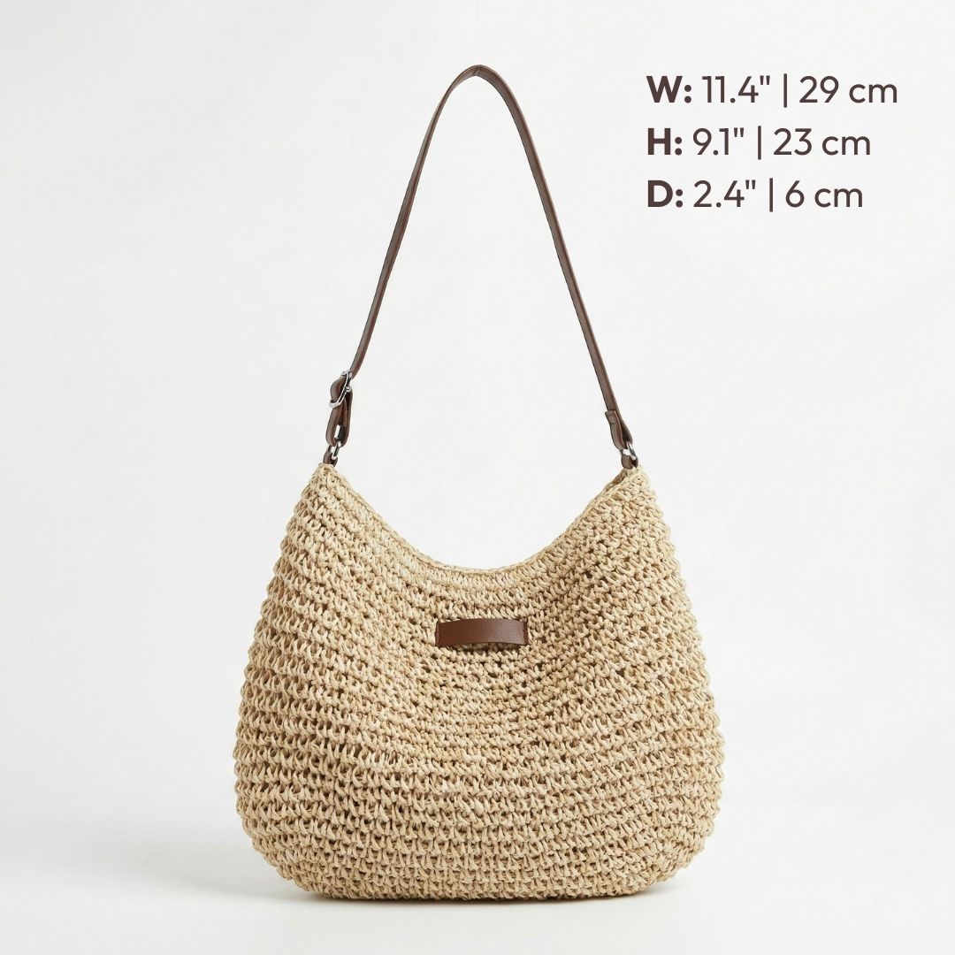 Dettaglio della tracolla regolabile della borsa Elodie, che offre comfort personalizzabile per ogni utente.